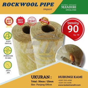 Rockwool Pipa D80 