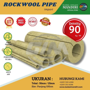 Rockwool Pipa D100