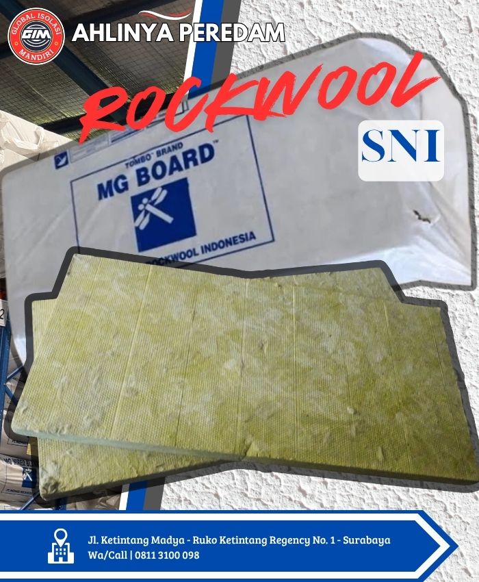Jual Peredam Rockwool