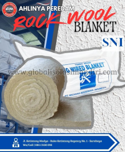 Rockwool Blanket D80 Tebal 50mm 