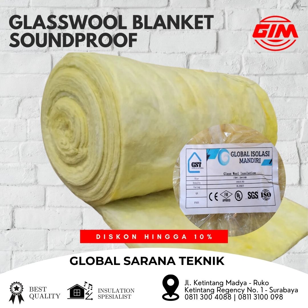 Glasswool Blanket Density16 