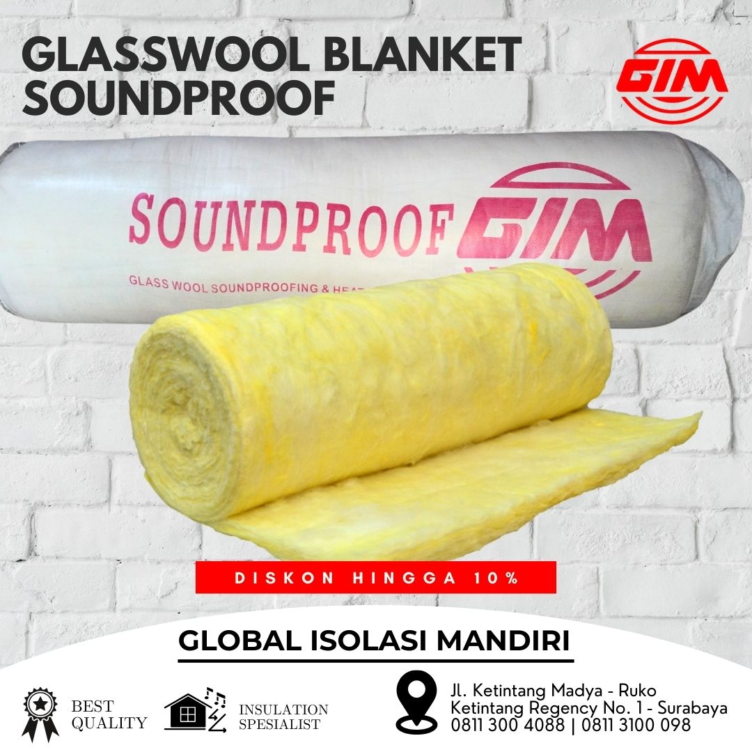 Glasswool D16 Tebel 50 mm