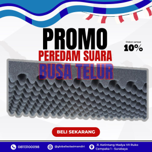 busa telur tebal 5 cm