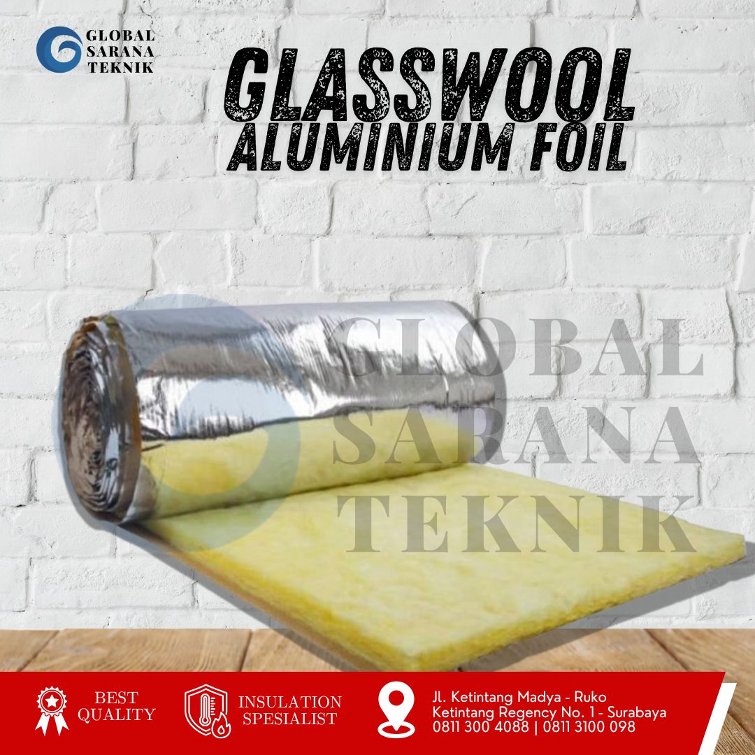 Glasswool Aluminium Foil D16