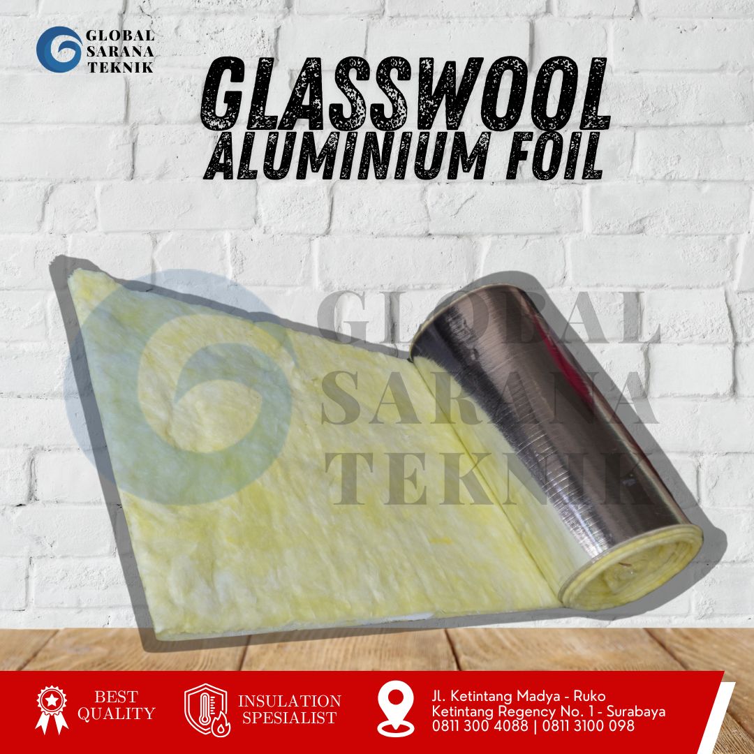 Glasswool Foil 25mm D.24 
