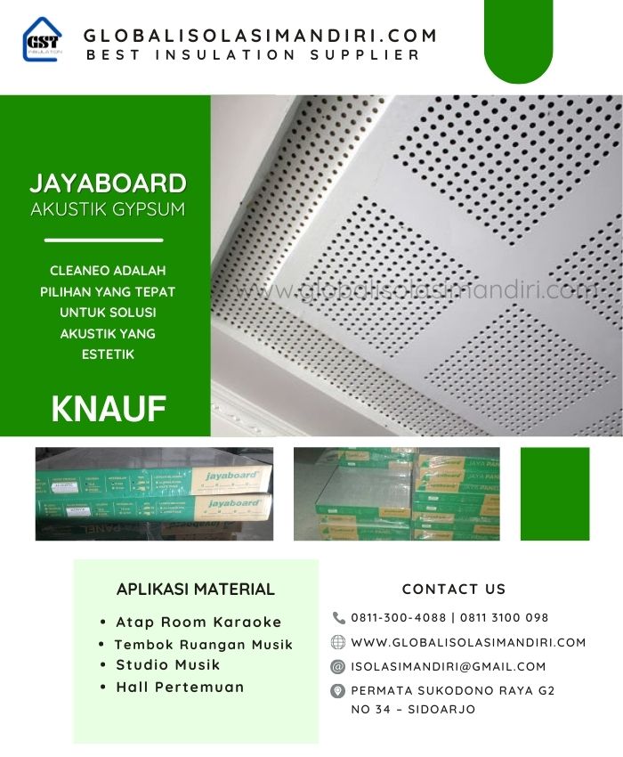 Gypsum Akustik 9mm Noise Control