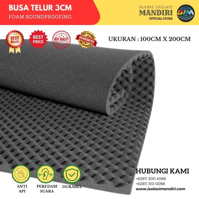 Busa Telur Peredam Suara