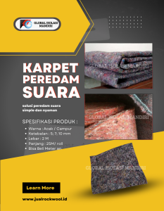 Karpet Glasswool 2 Inch