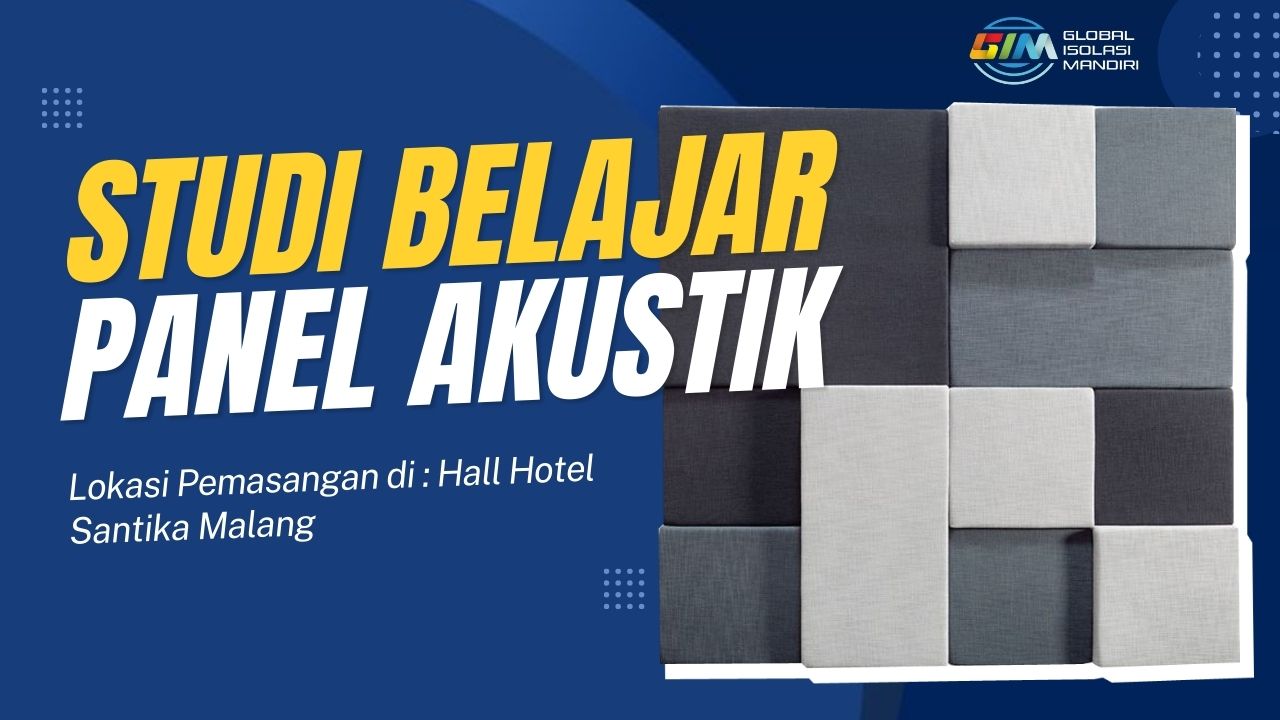 Panel Akustik D80 Tebal 50mm