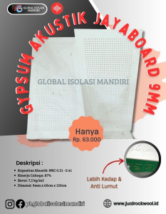 Gypsum Panel Akustik