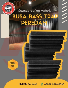 Bass Trap Akustik 2 Inch