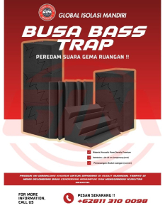Busa Bass Trap Tebal 5cm