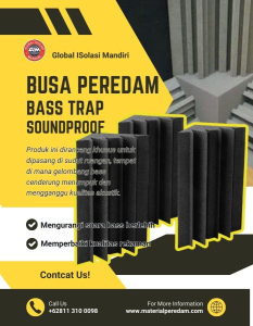 Busa Bass Trap Tebal 5cm