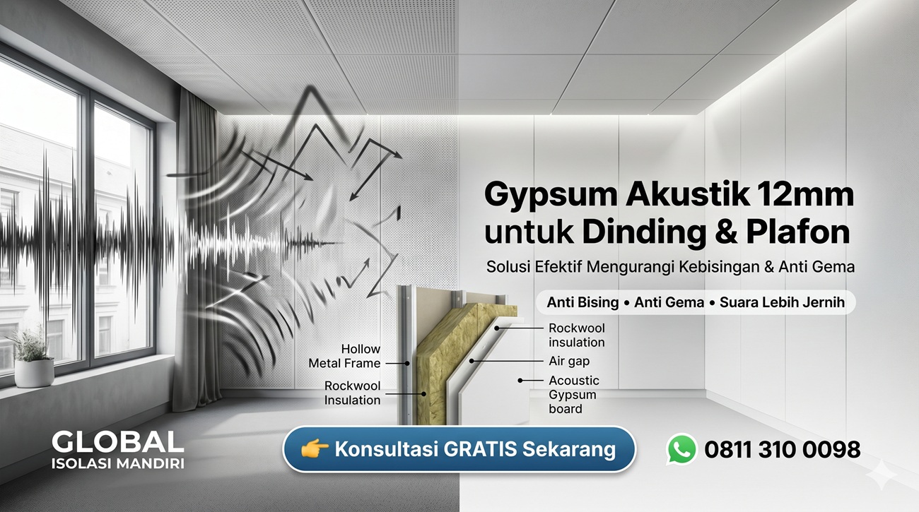 Fungsi Gypsum Akustik